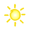 Tagsymbol, Symbolcode "a", Sonne pur